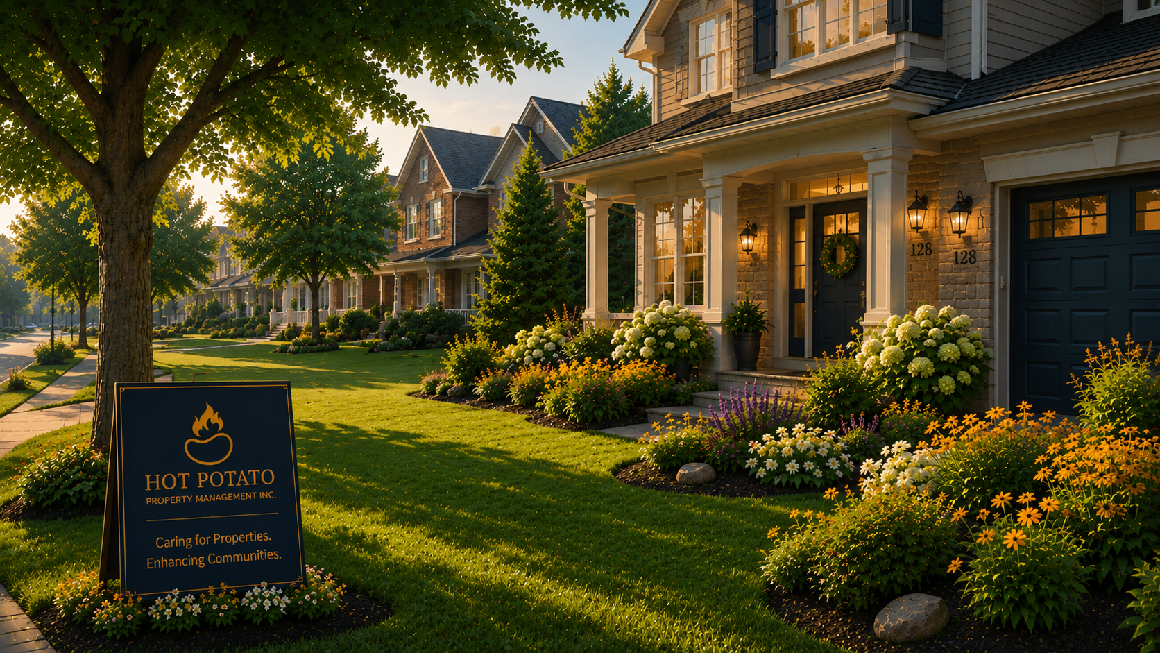 Professional landscaping for Ontario rental properties